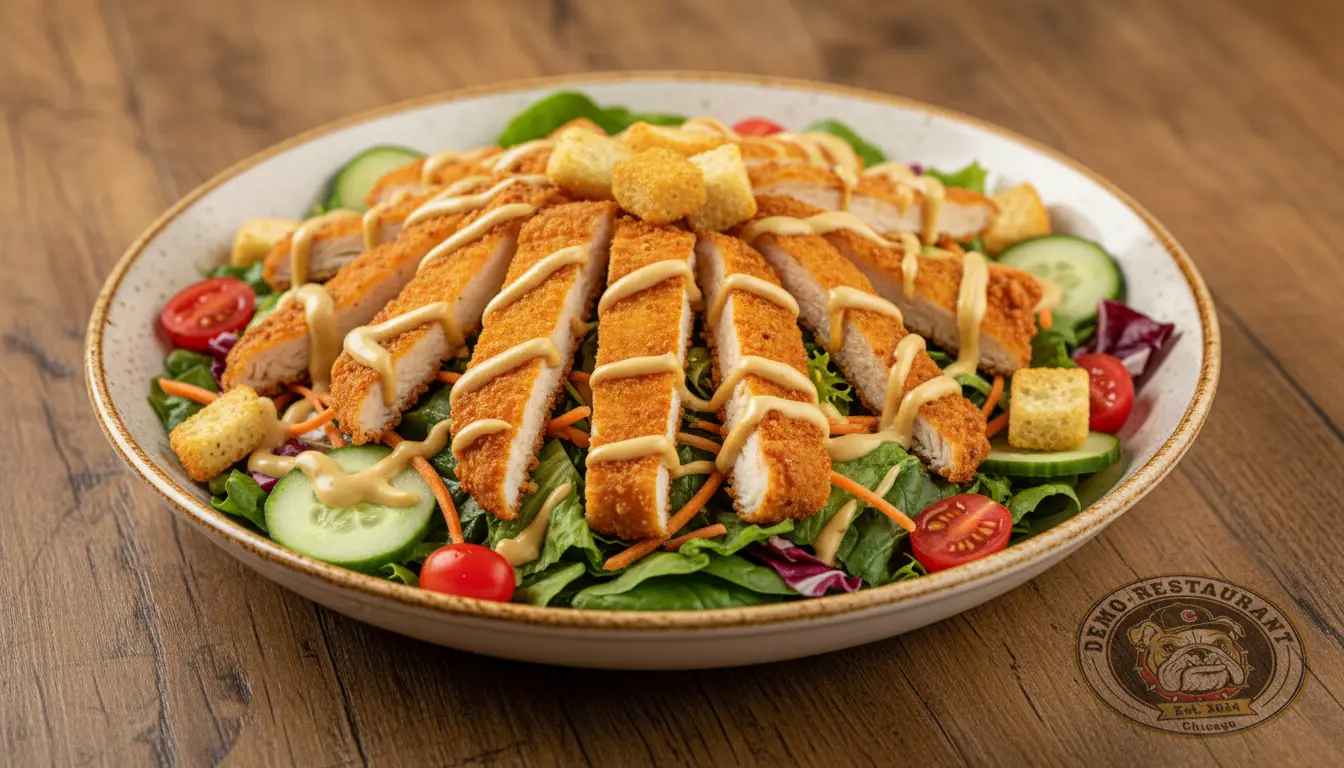 Ensalada de Pollo Crujiente